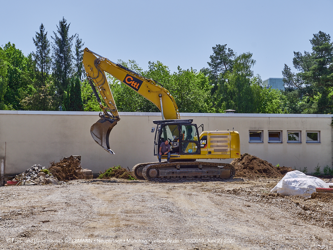 27.06.2022 - Baustelle zur Mütterberatung und Haus für Kinder